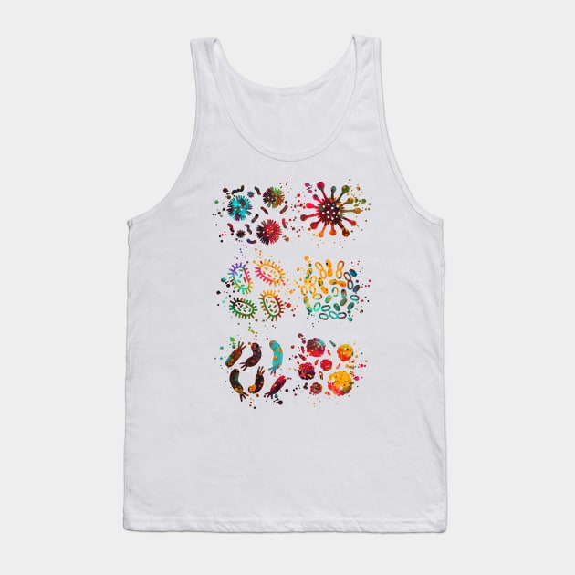 Bacteria Tank Top by erzebeth